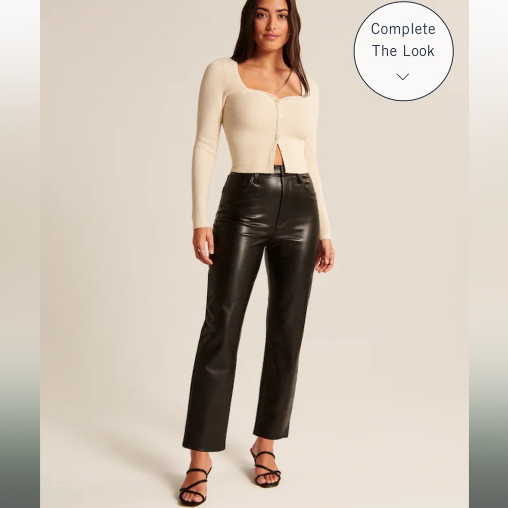 Curve Love The Ankle Straight Ultra High Rise pants